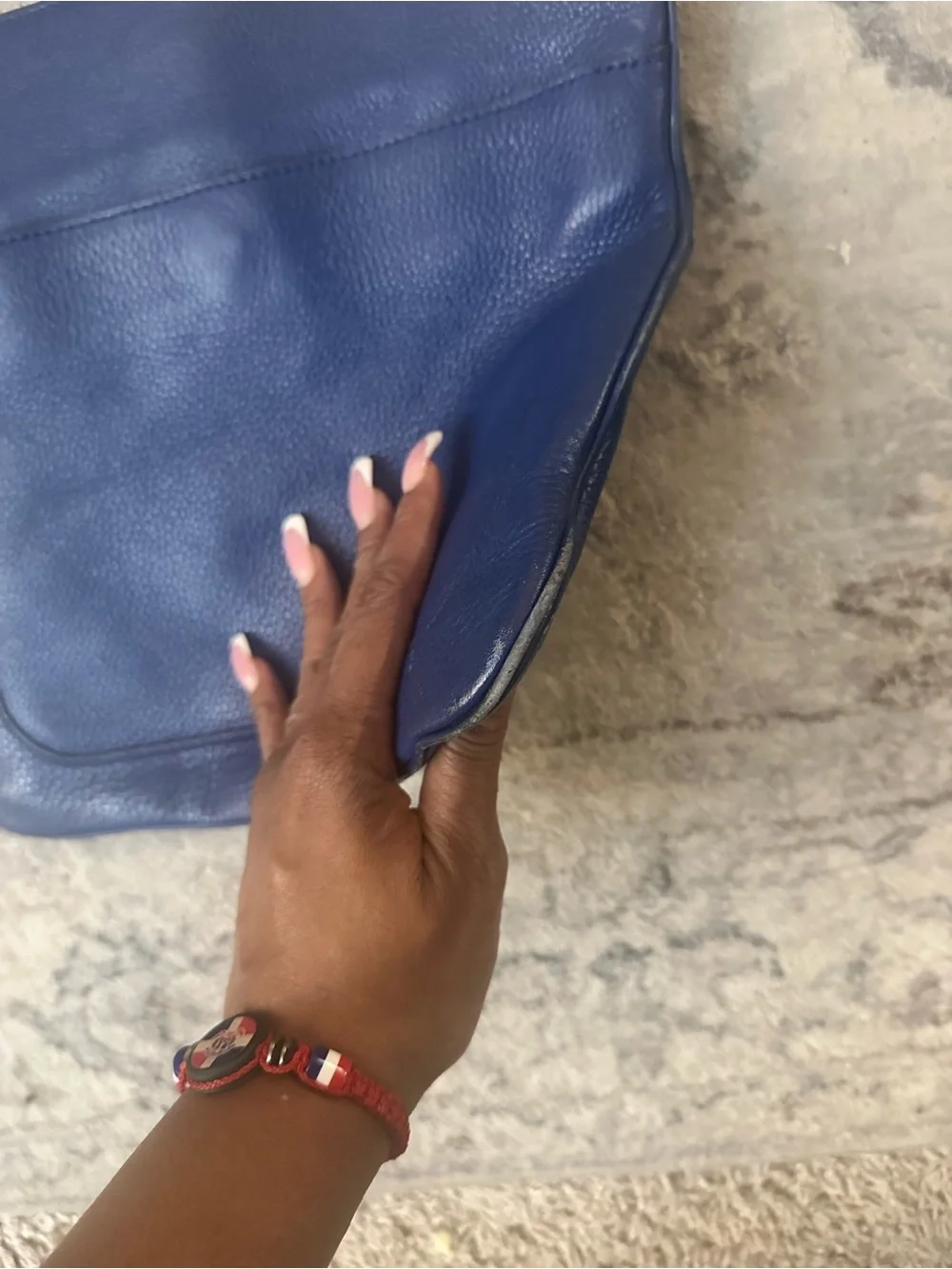 Tory Burch classic pebbled